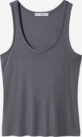 MANGO Top 'BOBAR' in Grey: front