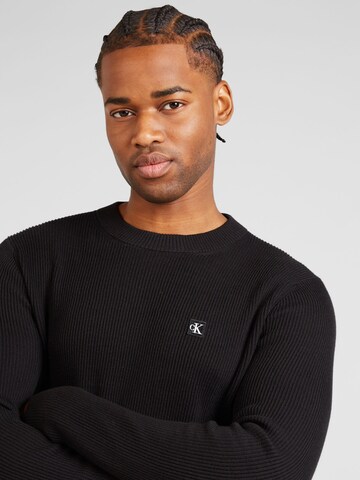 Pull-over Calvin Klein Jeans en noir