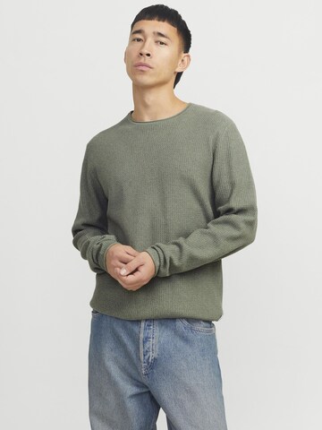Pullover 'JJECooper' di JACK & JONES in verde: frontale