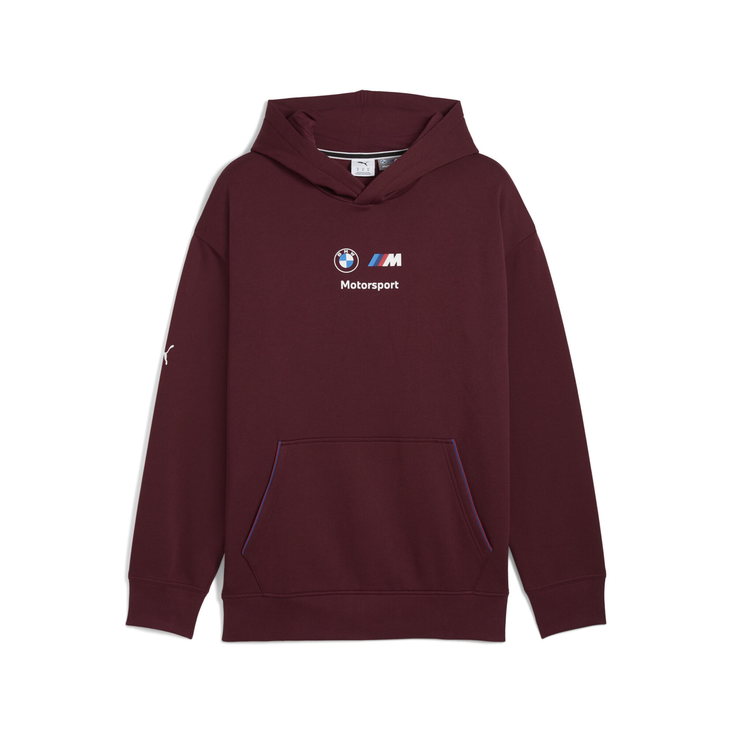 PUMA Sweatshirt 'BMW M Motorsport Essentials' in Rot: Vorderseite