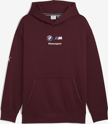 PUMA Sweatshirt 'BMW M Motorsport Essentials' in Rot: Vorderseite