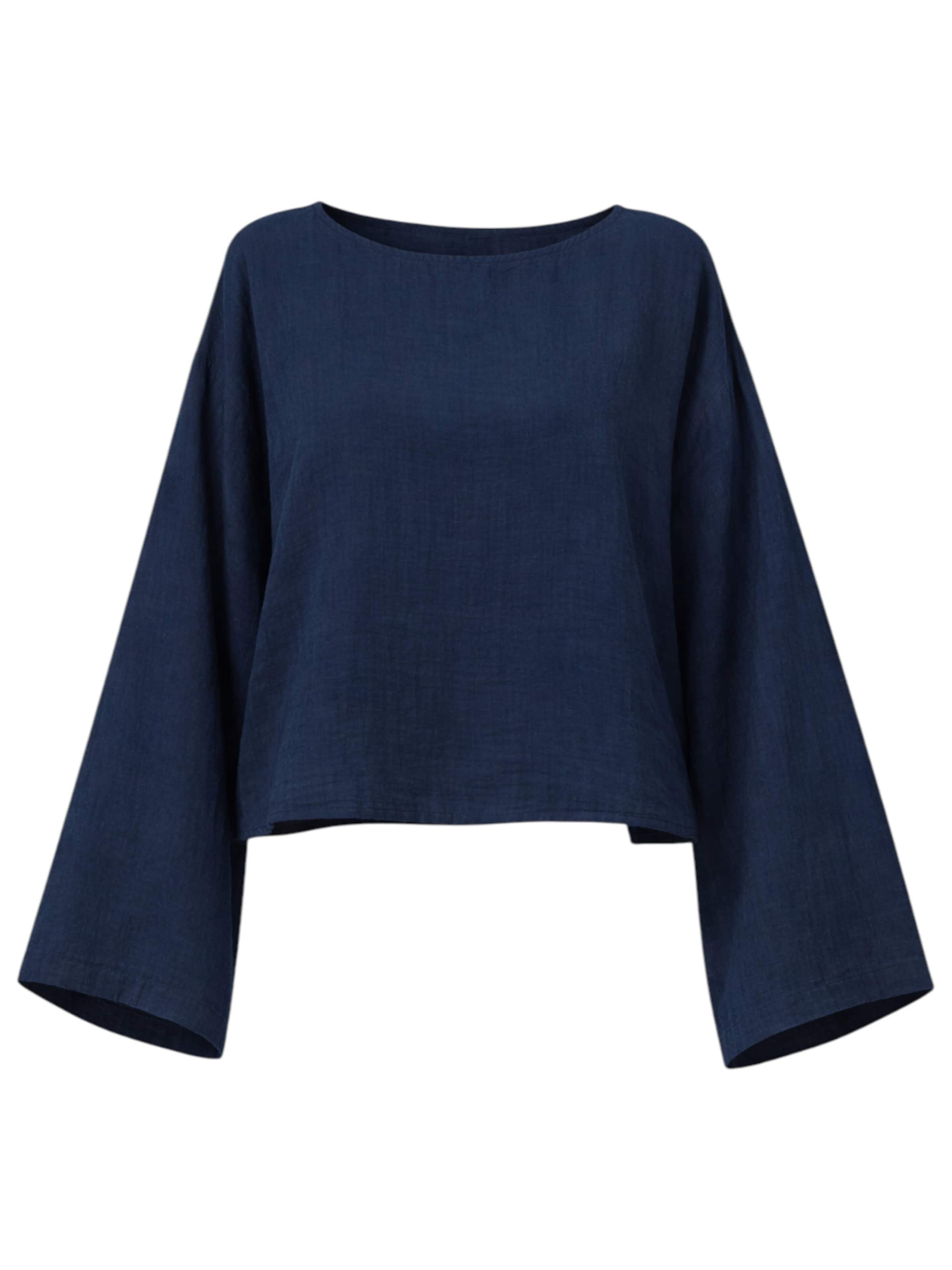 WENOR Blouse 'AVELOA' in Blue: front