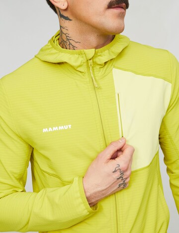 MAMMUT Fleecejacke   ‘Madris Light ML’ in Gelb