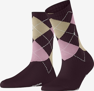BURLINGTON Socks 'Rib Courtside' in Red: front
