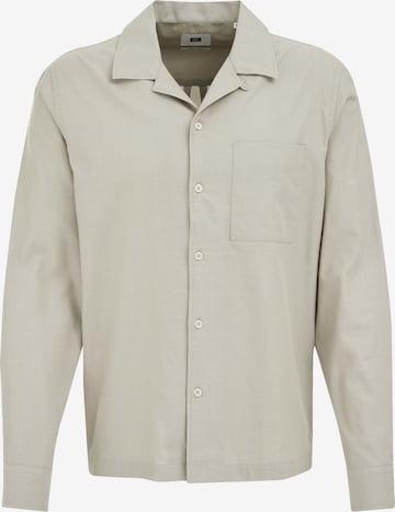 WE FashionRegular Fit Košulja - zelena boja: prednji dio