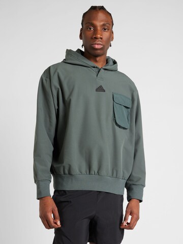 ADIDAS SPORTSWEAR Sportsweatshirt in Groen: voorkant