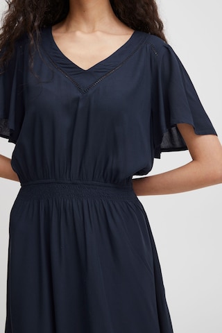 ICHI Dress 'Hevino' in Blue