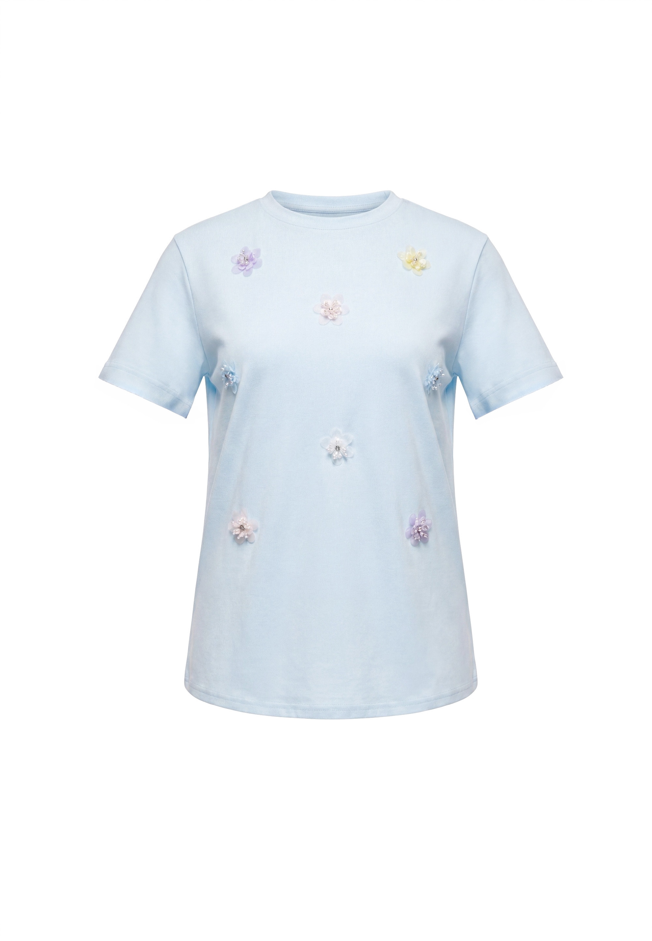 MYMO Shirt 'Pop' in Blauw: voorkant