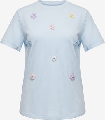 MYMO Shirt 'Pop' in Blauw: voorkant