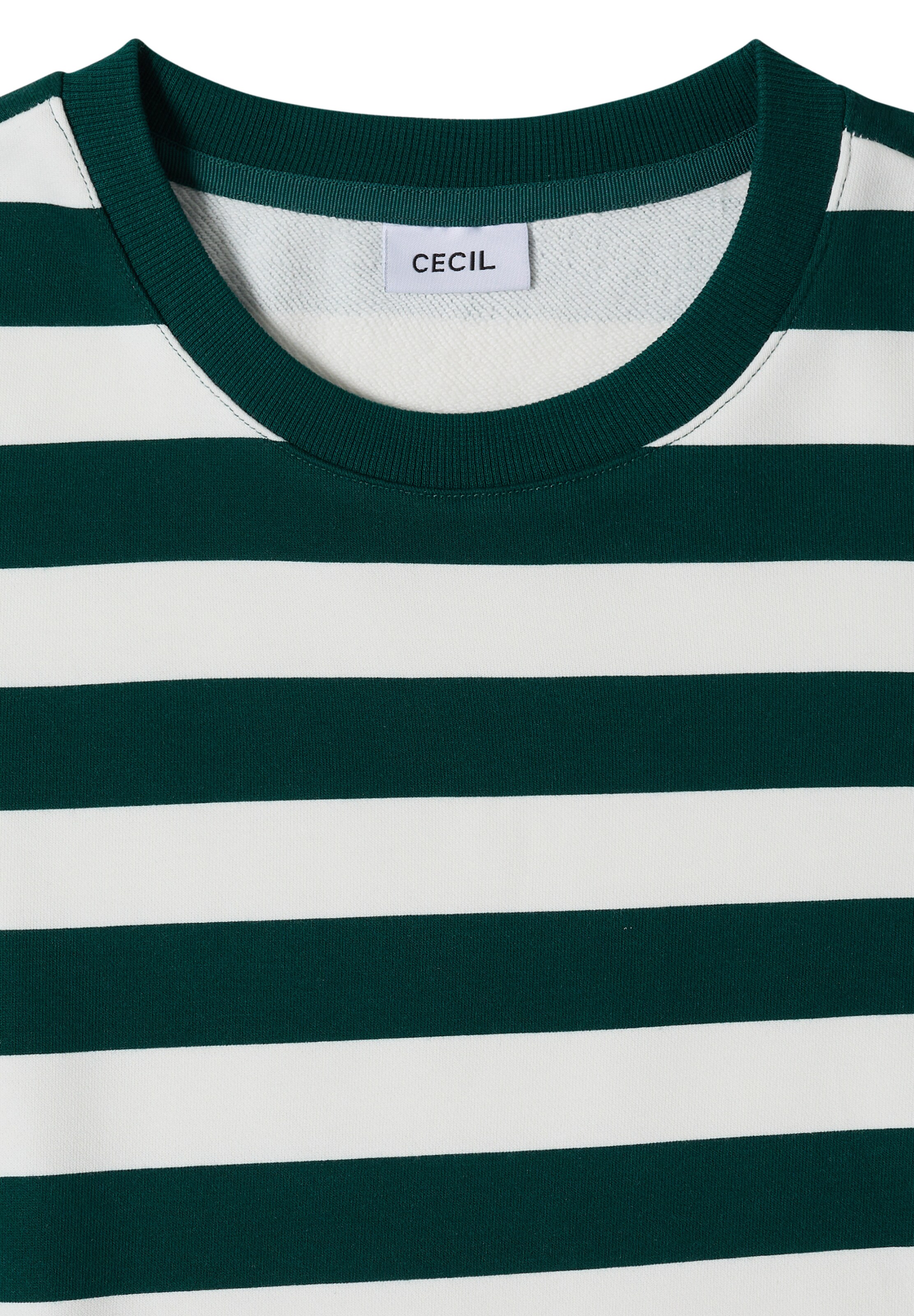 CECIL Sweatshirt in Green