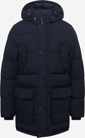 TOMMY HILFIGER Winterjas 'ROCKIE' in Blauw: voorkant