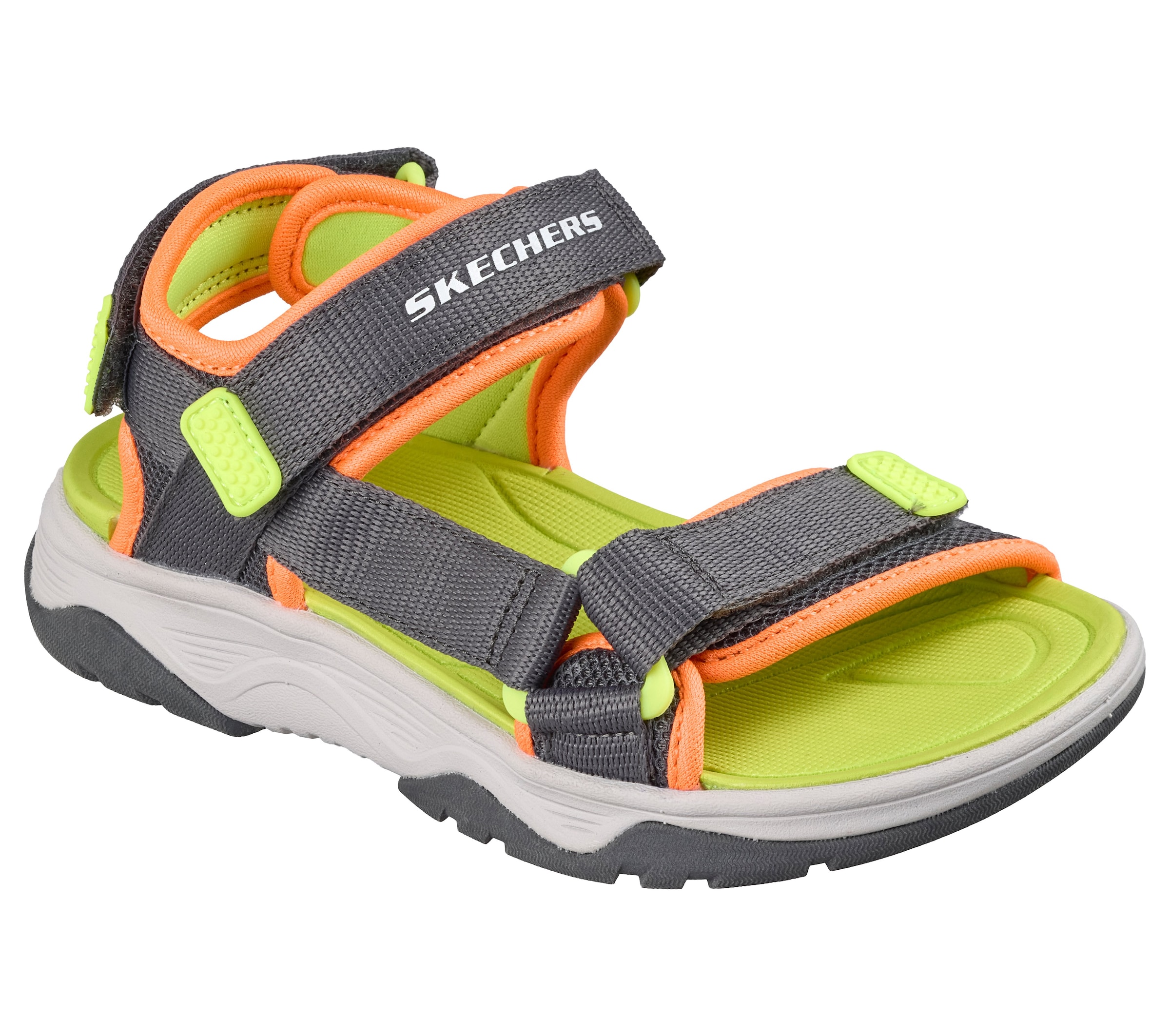 SKECHERS Sandale in Grau