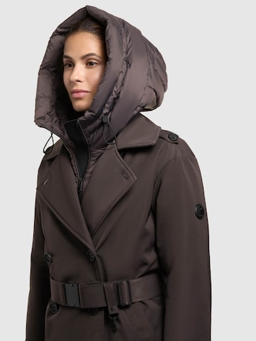 khujo Wintermantel 'Elena2' in Lila