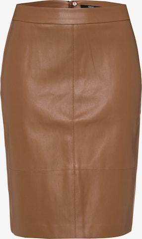 zero Skirt in Brown: front