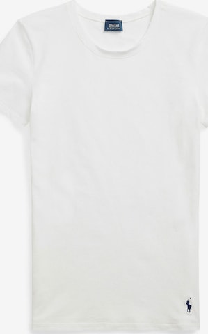 T-shirt ' Club Cotton ' Polo Ralph Lauren en blanc : devant