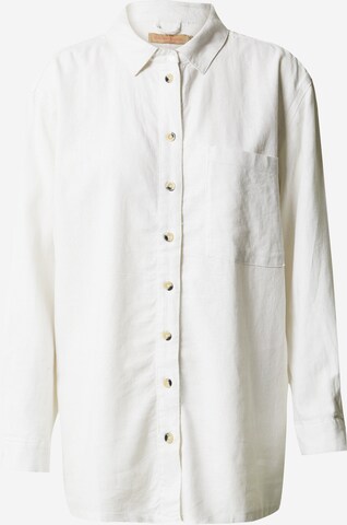 Denim Project Blouse 'Clara' in White: front