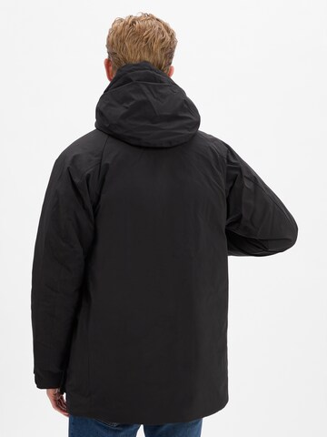 Nils Sundström Jacke in Schwarz