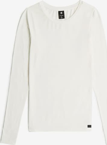 T-shirt G-STAR en blanc : devant