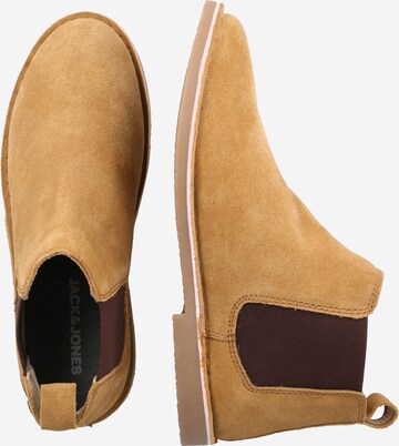 JACK & JONES Chelsea boots 'Bravo' in Brown