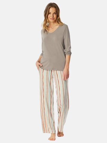 Chemise de nuit ' Mix & Relax ' SCHIESSER en beige
