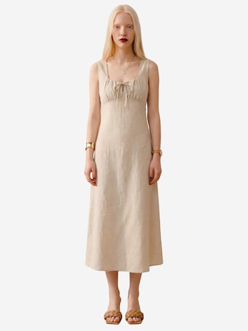 Robe My fashion en beige