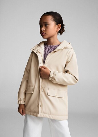 MANGO KIDS Coat in Beige