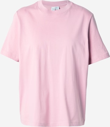 & Other Stories Μπλουζάκι σε ροζ: μπροστά