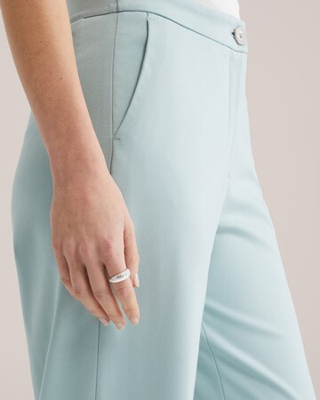 WE Fashionregular Hlače na crtu - zelena boja