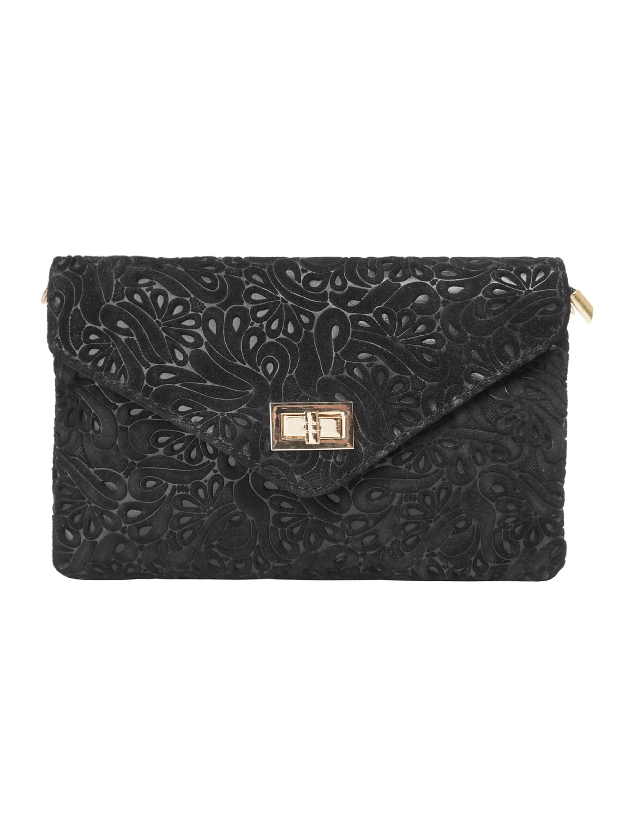 Samantha Look Clutch‌‌‌‌‌‌‌‌‌ in Schwarz: Vorderseite