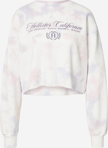 Sweat-shirt HOLLISTER en rose : devant