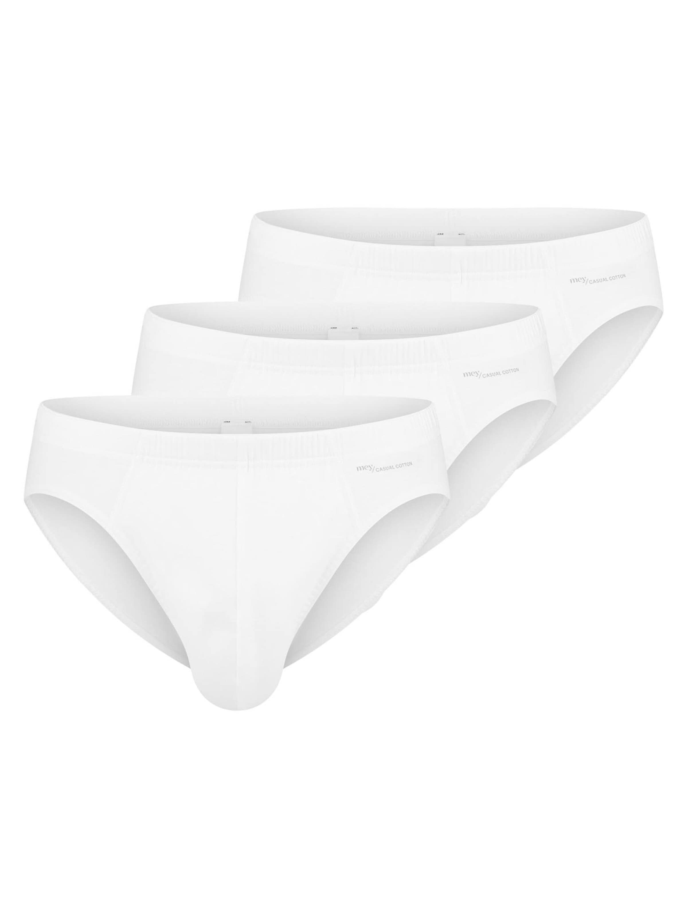 Mey Slip 'Casual Cotton' in White: front