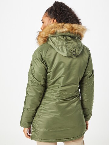 Giacca invernale di ALPHA INDUSTRIES in verde