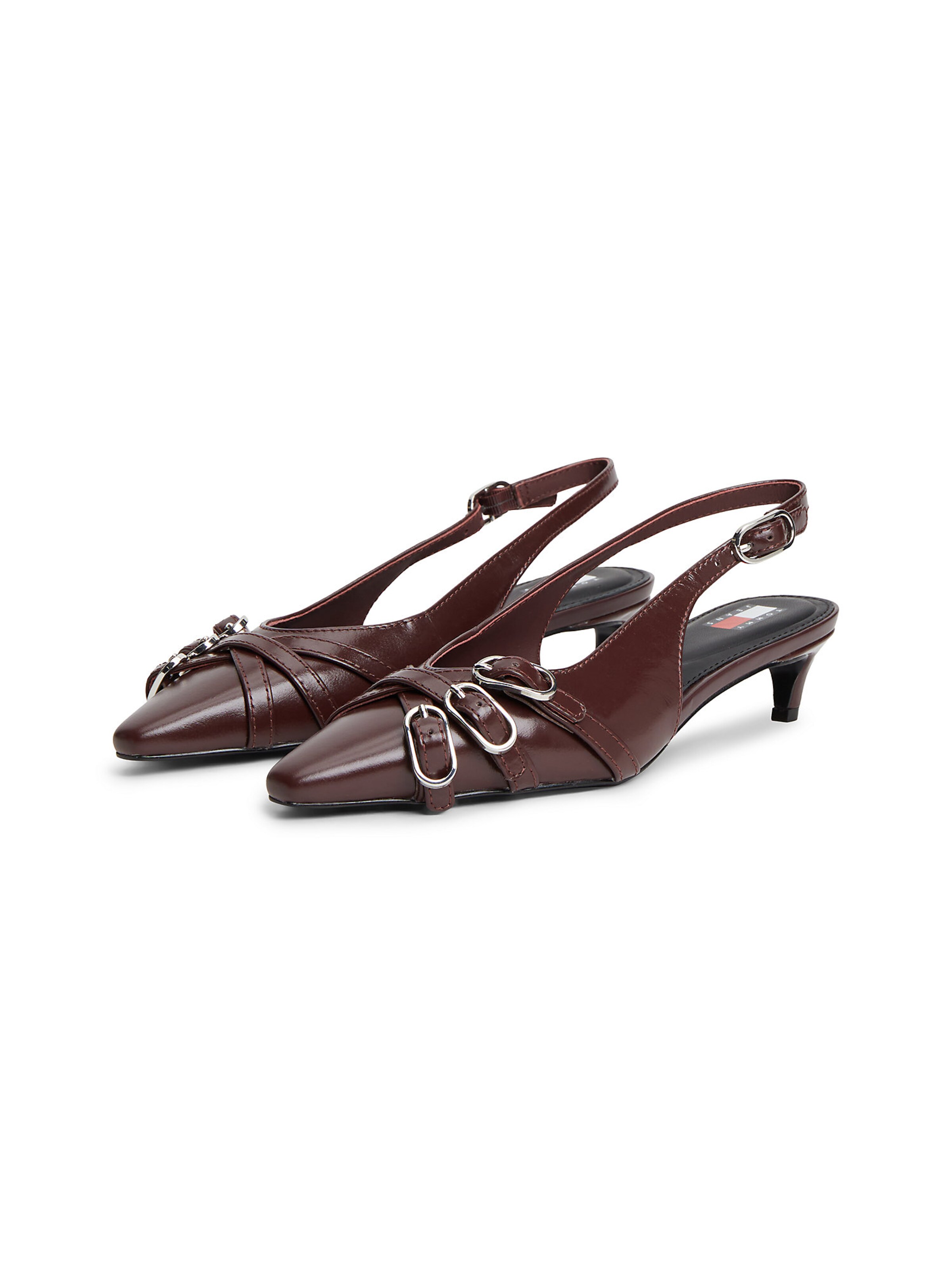Tommy Jeans Slingback pumps in Red
