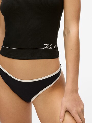 Karl Lagerfeld Топ в черно