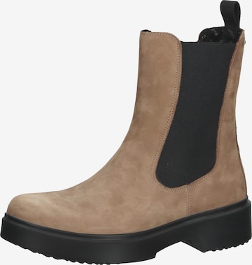 Legero Chelsea Boots in Beige: front