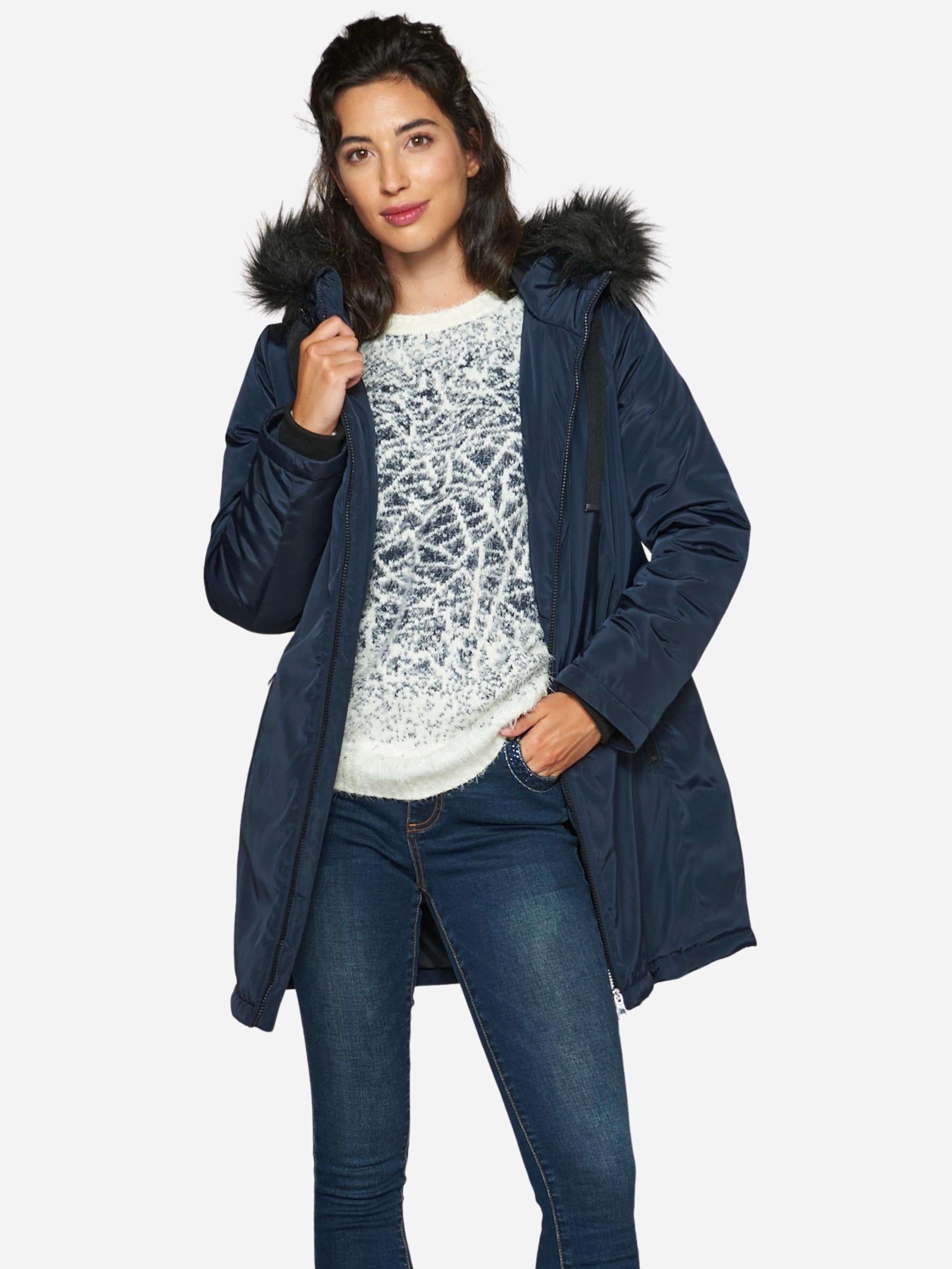 KOROSHI Abrigo de invierno en Navy ABOUT YOU