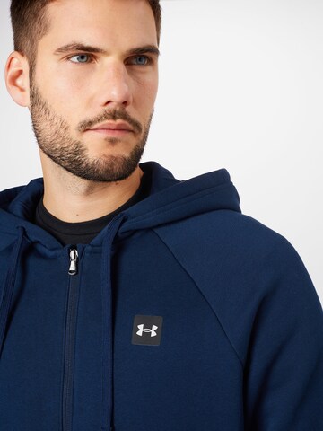 UNDER ARMOUR Sportsweatjacke 'Rival' in Blau