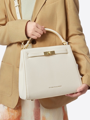 Victoria Hyde Handtas 'Victoria III' in Wit: voorkant
