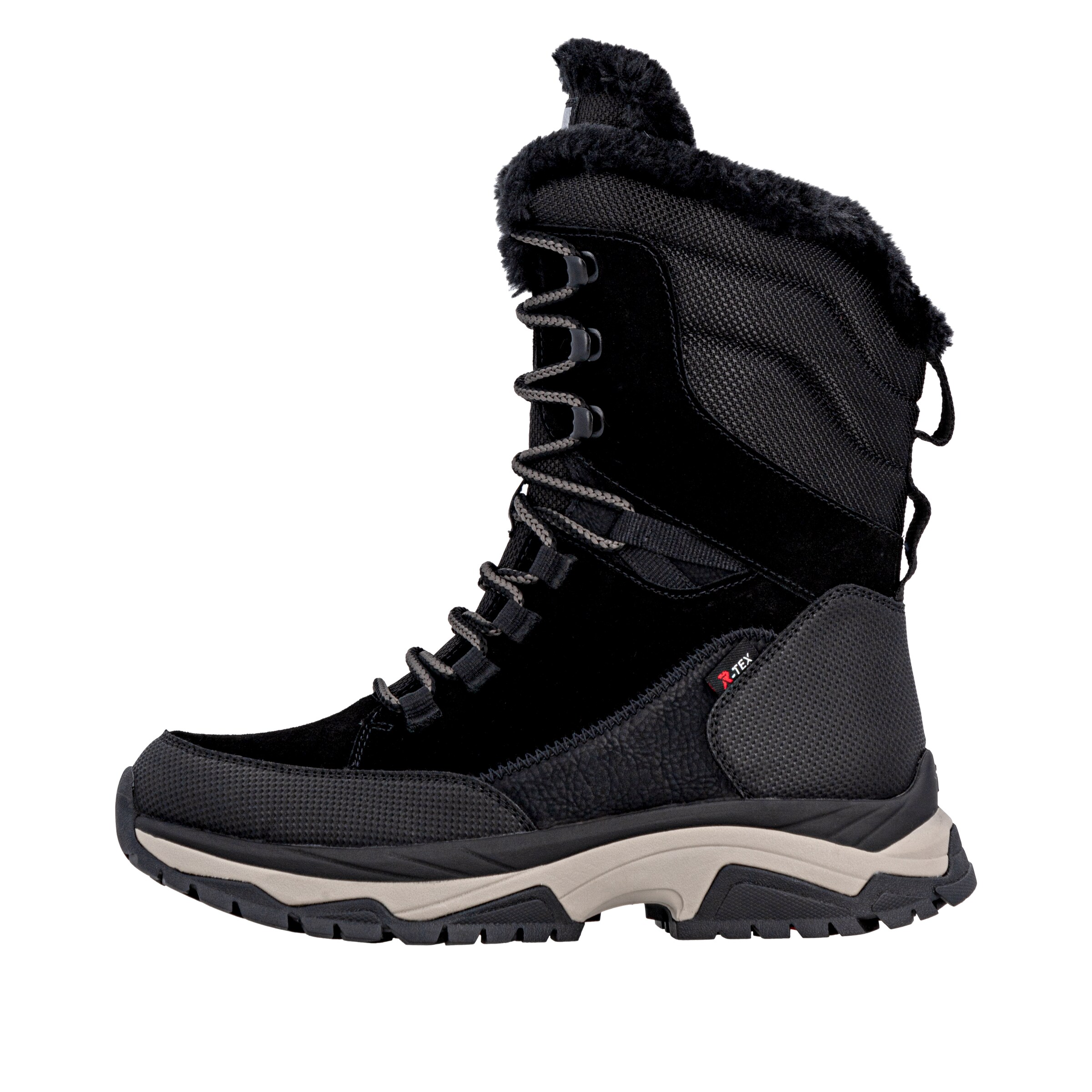 Bottes à lacets 'W3972' Rieker en noir