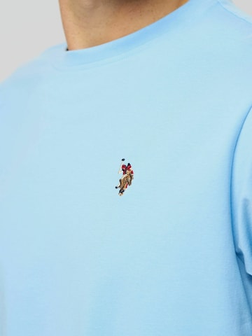 U.S. POLO ASSN. T-Shirt 'Nord' in Blau
