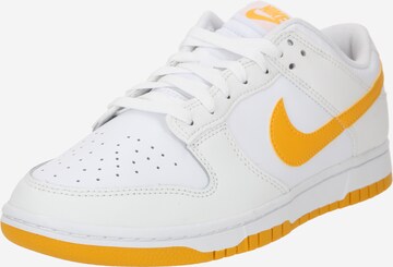 Nike Sportswear - Zapatillas deportivas bajas 'Dunk Retro' en blanco: frente