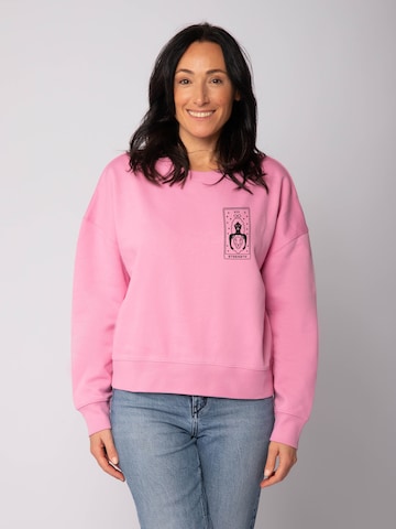 Felpa di Watapparel in rosa: frontale
