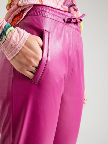 OAKWOOD Slimfit Παντελόνι 'GIFT' σε λιλά