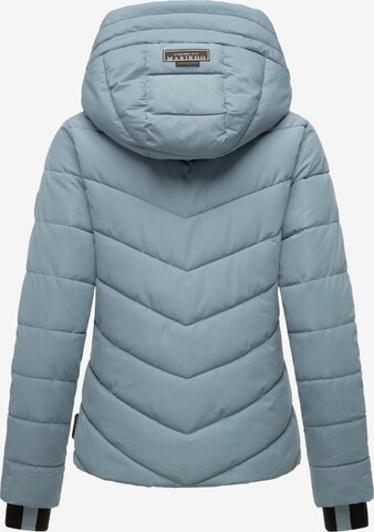 MARIKOO Winterjas in Blauw