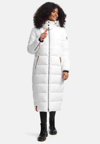 Cappotto invernale di NAVAHOO in bianco: frontale