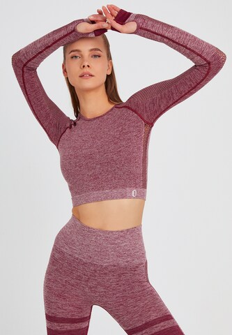 Leif Nelson Crop Top in Rot