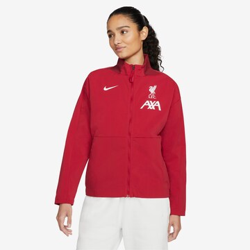 NIKE Athletic Jacket 'FC Liverpool' in Red: front