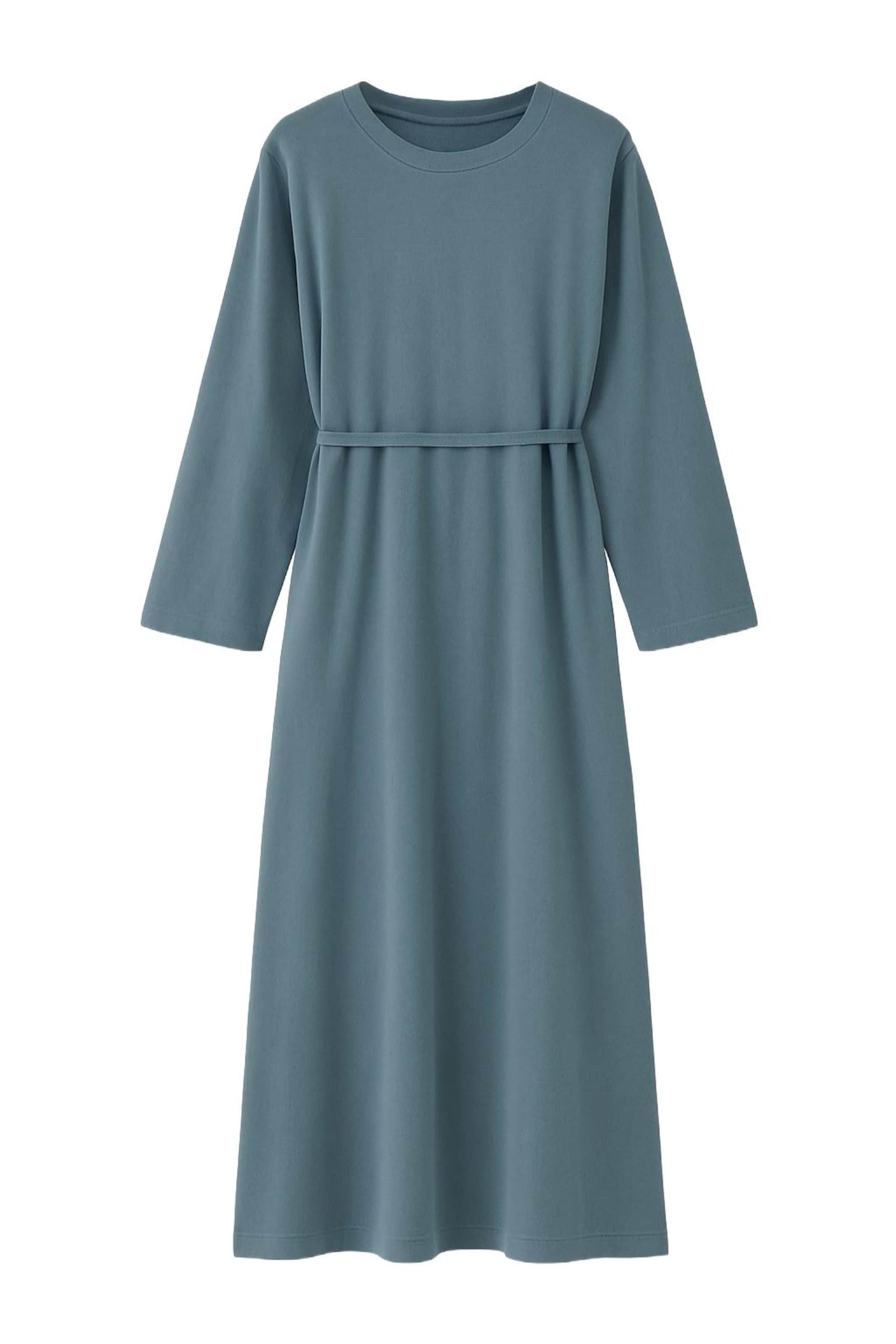 MANUKA Dress in Blue: front