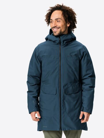 VAUDE Outdoorjas 'Mineo II' in Blauw: voorkant