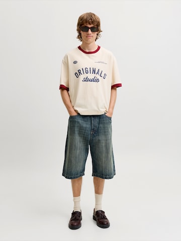 JACK & JONES Voľný strih Džínsy 'JJIRON JJELI' - Modrá